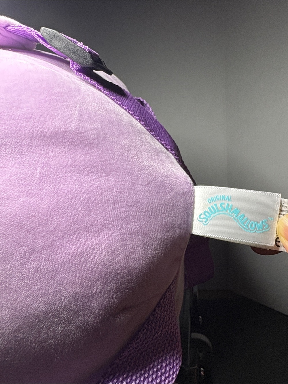 🎒 Monica the Axolotl Squishmallow Backpack NWOT - Picture 2 of 14